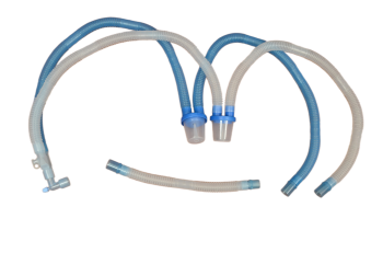 Breathing Circuit with Single and Double Water Traps